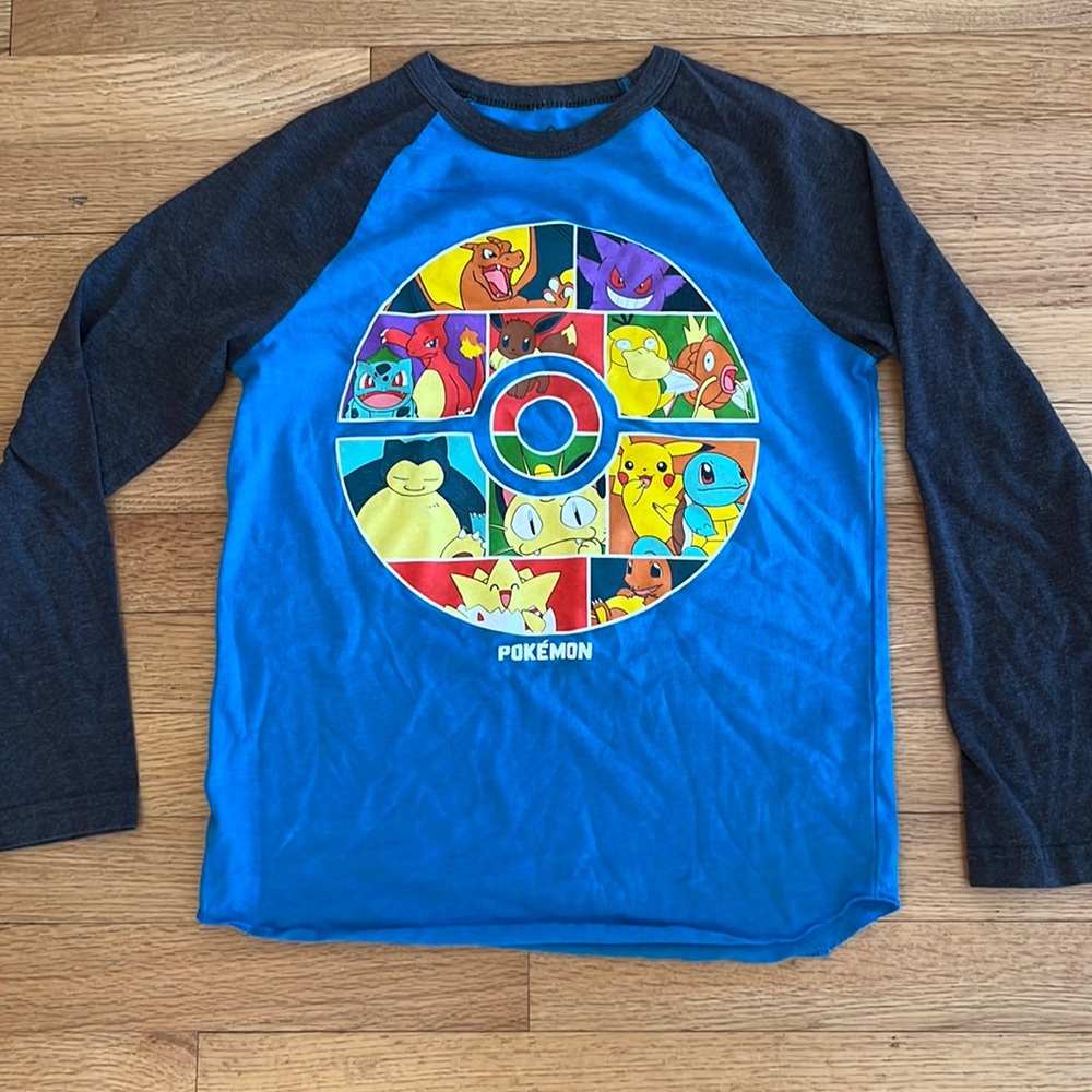 Pokémon long sleeve boys size small